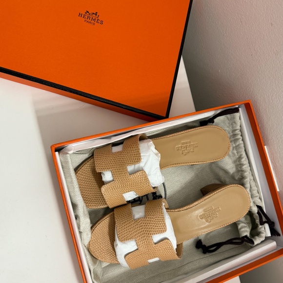 Hermes Oasis Sandal Beige Natura - Picture 5 of 6